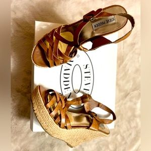 Steve Madden platform espadrilles